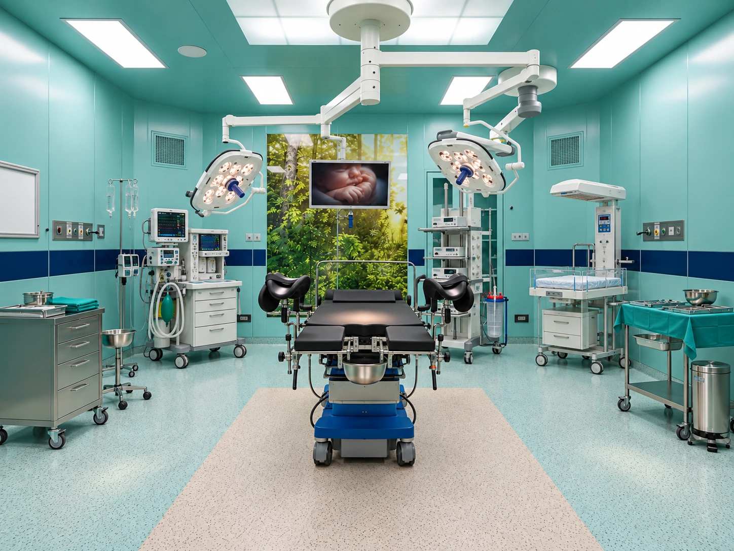 Gynaecology and obstetric operation theater by WMSPL